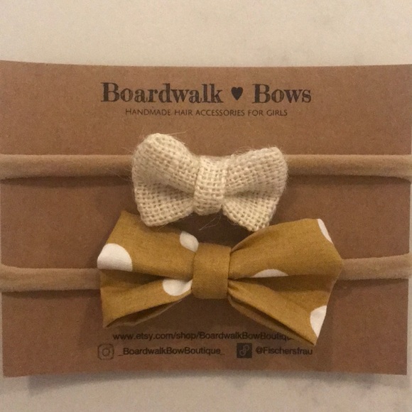 Boardwalk Bow Boutique Other - New set of Baby/Toddler/Girl Hair Bows